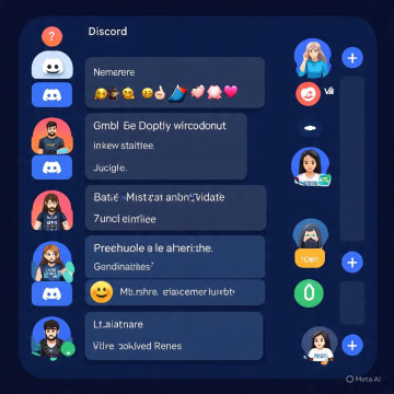 Ilustrasi Discord (Meta AI)
